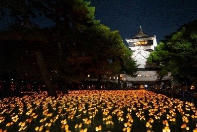 小倉城竹燈祭 1